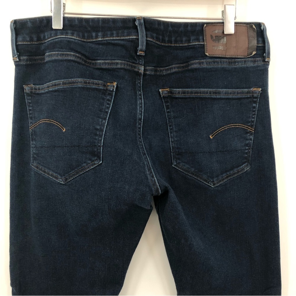 G Star Raw 36x34 3301 Deconstructed Slim Straight Jeans 0310 - Picture 5 of 11